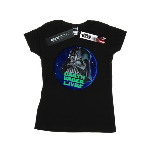 Star Wars Womens/Ladies Vader Lives Cotton T-Shirt