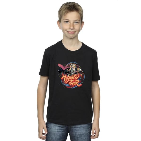 Marvel Pojkar Thor Love And Thunder Mighty Thor Swirl T-shirt