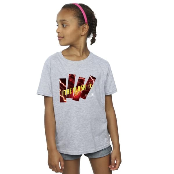 DC Comics The Flash Pillars bomulls-T-shirt för flickor