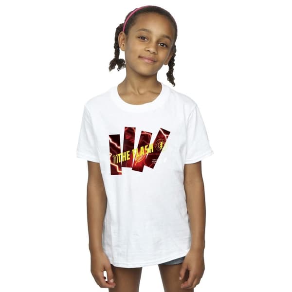 DC Comics The Flash Pillars bomulls-T-shirt för flickor
