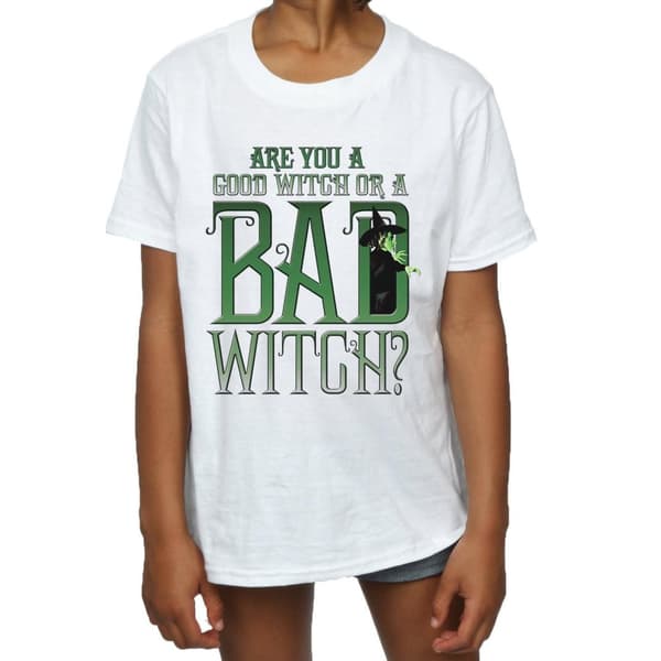 The Wizard Of Oz Girls Good Witch Bad Witch Cotton T-Shirt