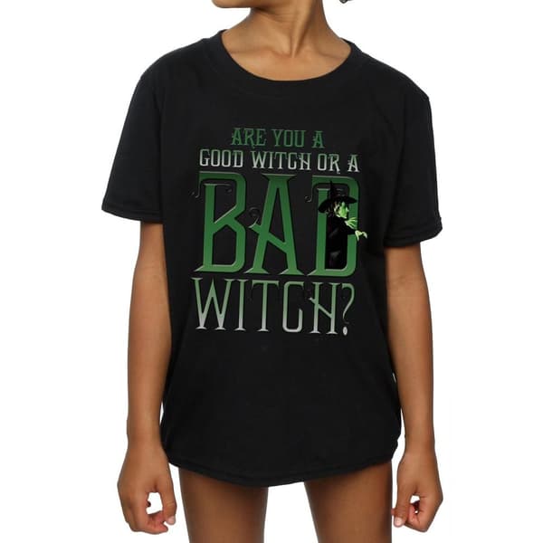 The Wizard Of Oz Girls Good Witch Bad Witch Cotton T-Shirt