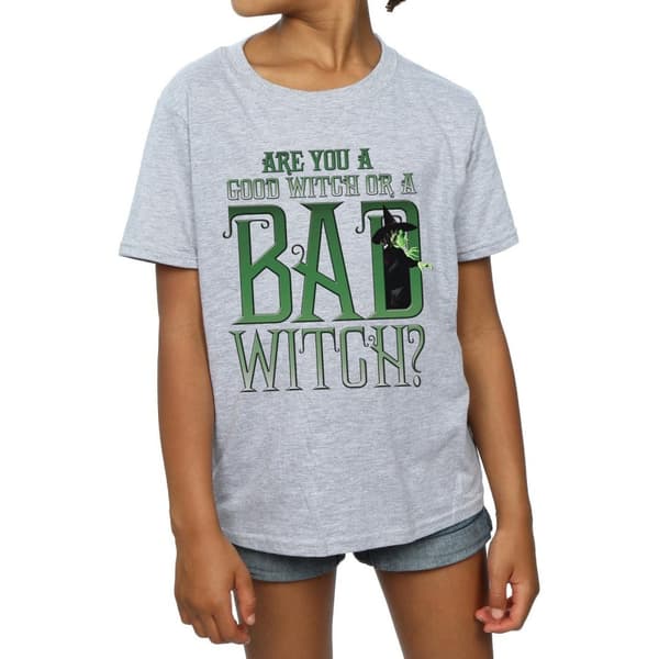The Wizard Of Oz Girls Good Witch Bad Witch Cotton T-Shirt