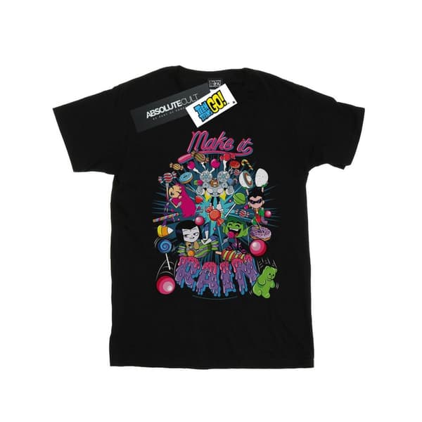 DC Comics Girls Teen Titans Go Make It Rain Cotton T-Shirt