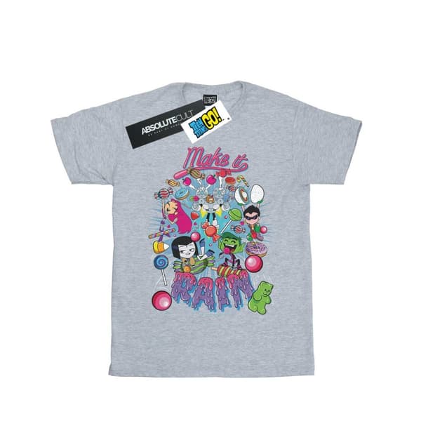 DC Comics Girls Teen Titans Go Make It Rain Cotton T-Shirt