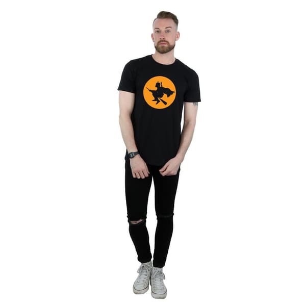 Star Wars Mens Boba Fett Broomstick T-Shirt