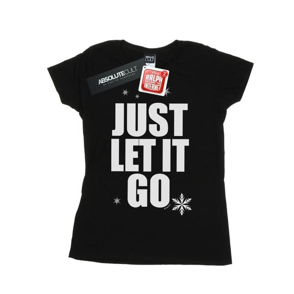 Disney Dam/Tjej Wreck It Ralph Elsa´s Skjorta Bomulls-T-shirt