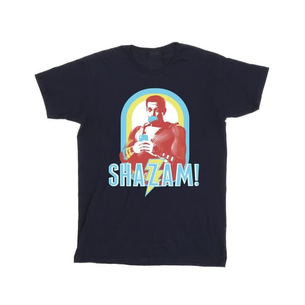 DC Comics Shazam Buble Gum Frame T-shirt i bomull för flickor