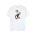 Miniatyrbild 1 av 3: Disney Dam/Tjej Pinocchio Jiminy Cricket T-shirt i bomull