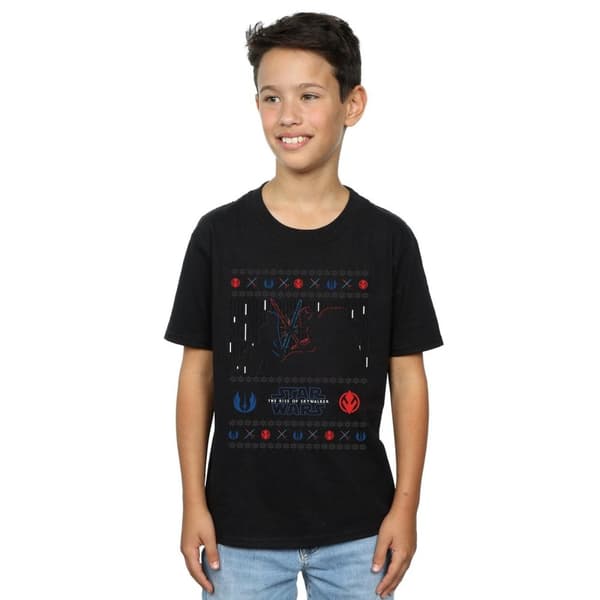 Star Wars Combat-t-shirt för pojkar - The Rise Of Skywalker till jul