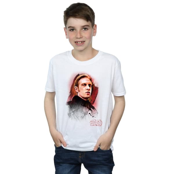 Star Wars Boys The Last Jedi General Hux Brushed T-Shirt