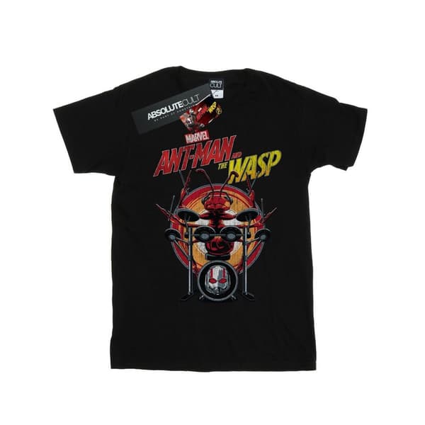 Marvel Pojkar - Ant-Man And The Wasp - T-shirt med trummis och myra