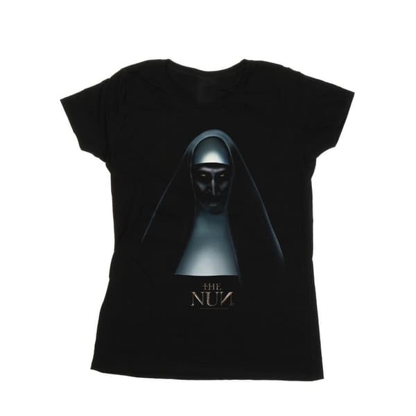 The Nun T-shirt i bomull med filmaffisch för damer/damer