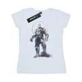 Miniatyrbillede 1 af 5: Marvel Womens/Ladies Avengers Infinity War Thanos Sketch Cotton T-Shirt