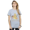 Miniatyrbilde 2 av 3: Disney Womens/Ladies The Lion King Group Cotton Boyfriend T-Shirt