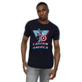 Miniatyrbild 2 av 5: Marvel Captain America triangel t-shirt för herrar