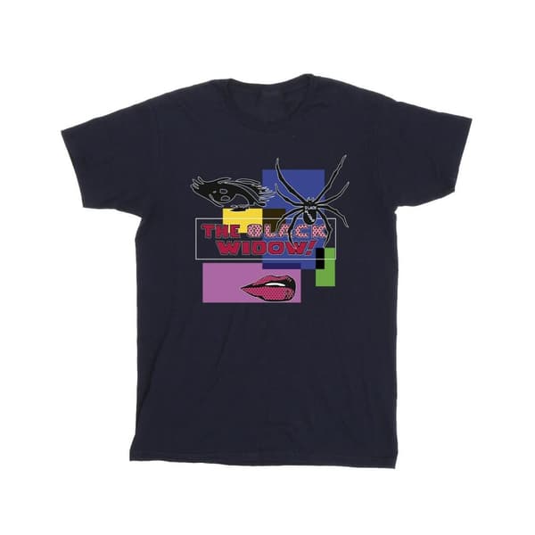 Marvel Boys Black Widow Pop Art T-Shirt