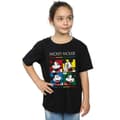 Miniatyrbillede 2 af 3: Disney Girls Mickey Mouse Square Colour Cotton T-Shirt