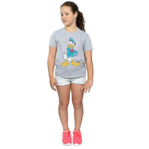 Disney Girls Donald Duck Angry Cotton T-Shirt