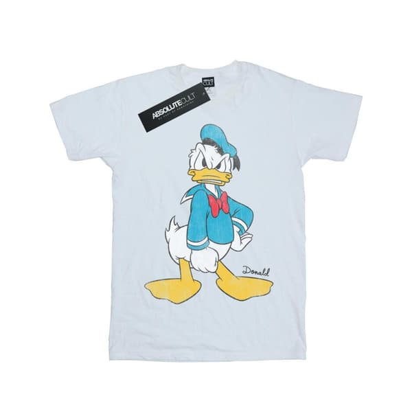 Disney Girls Donald Duck Angry Cotton T-Shirt