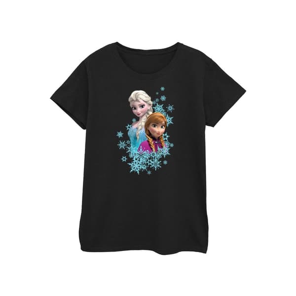 Disney Dam/Tjej Frozen Elsa And Anna Sisters T-shirt i bomull
