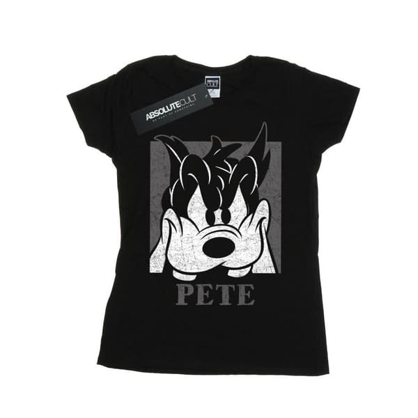 Disney Dam/Tjej - Pete - T-shirt i bomull med kort huvud