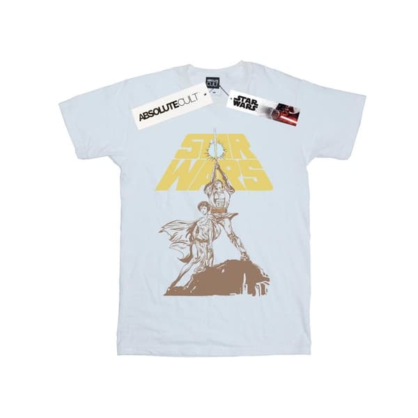 Star Wars Girls Vintage Rebels Cotton T-Shirt