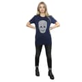 Miniatyrbild 4 av 5: Disney Dam/Tjej Tinker Bell Skull Boyfriend T-shirt i bomull