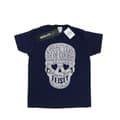 Miniatyrbild 1 av 5: Disney Dam/Tjej Tinker Bell Skull Boyfriend T-shirt i bomull