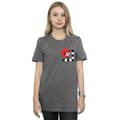 Miniatyrbild 2 av 3: Disney Dam/Tjej Minnie Mouse Karate Kick Boyfriend T-shirt i bomull