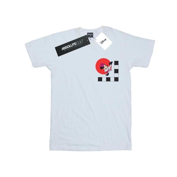 Disney Dam/Tjej Minnie Mouse Karate Kick Boyfriend T-shirt i bomull