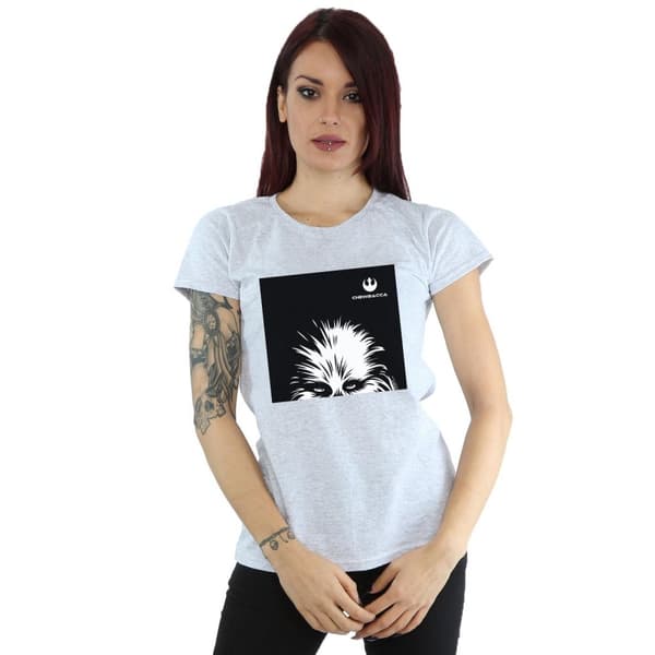 Star Wars Womens/Ladies Chewbacca Look Cotton T-Shirt