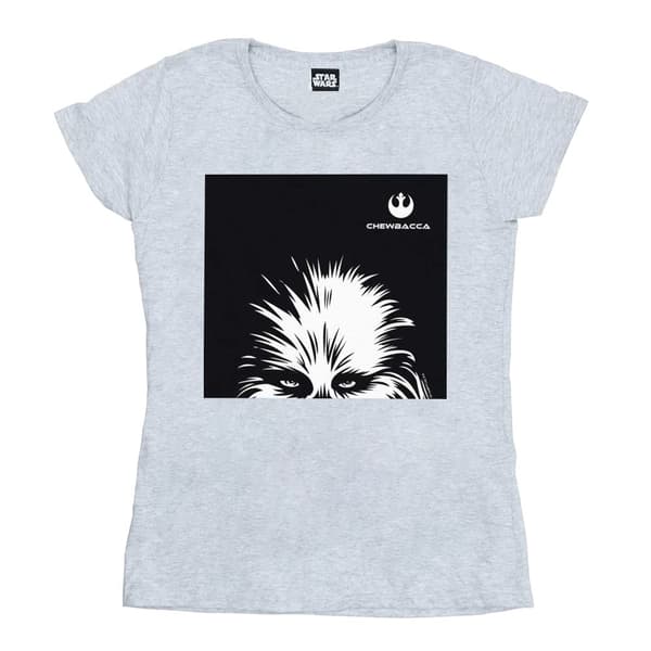 Star Wars Womens/Ladies Chewbacca Look Cotton T-Shirt