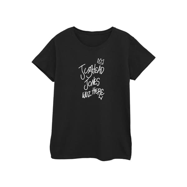 Riverdale Womens/Ladies Jughead Wuz Here Cotton T-Shirt