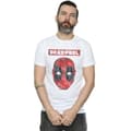 Miniatyrbild 2 av 3: Marvel T-shirt med kamouflagemönster och huvud för herrar Deadpool