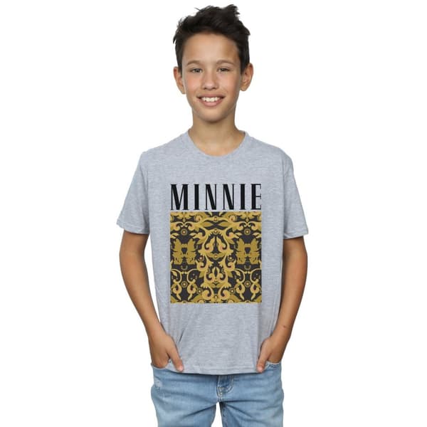 Disney Minnie Mouse - T-shirt med barockmönster för pojkar