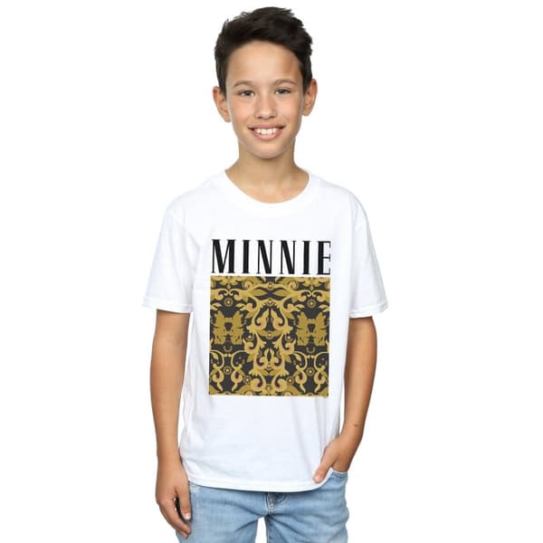 Disney Minnie Mouse - T-shirt med barockmönster för pojkar