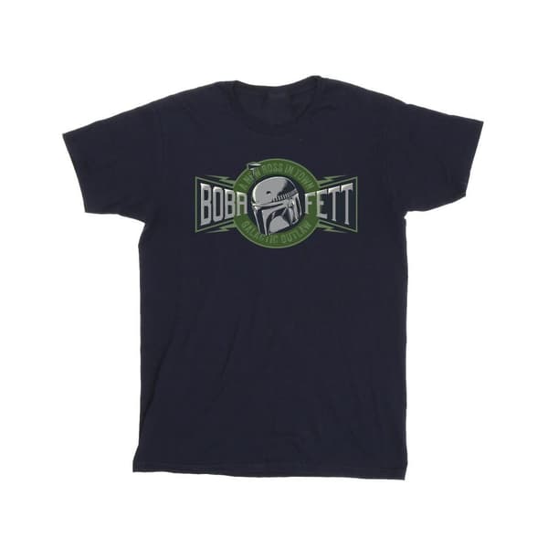 Star Wars: The Book Of Boba Fett Ny Outlaw Boss T-shirt i bomull för flickor