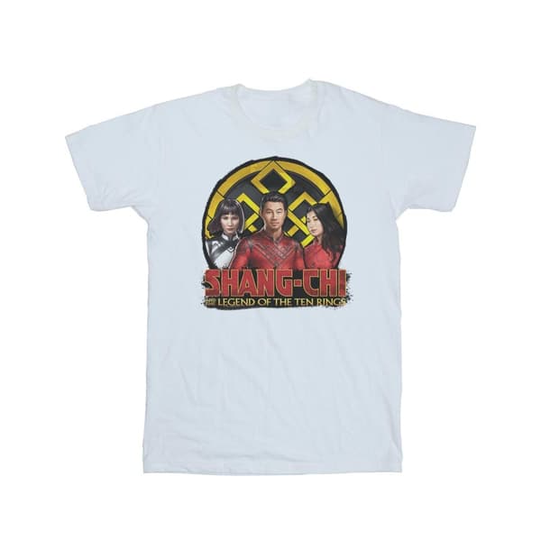 Marvel Herr T-shirt med grupplogotyp och emblem från Shang-Chi And The Legend Of The Ten Rings