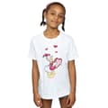 Miniatyrbild 2 av 3: Disney Donald Duck Love Heart T-shirt i bomull för flickor