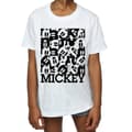 Miniatyrbild 4 av 5: Disney Musse Pigg T-shirt i bomull med rutnät för flickor