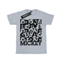 Miniatyrbild 1 av 3: Disney Musse Pigg T-shirt i bomull med rutnät för flickor