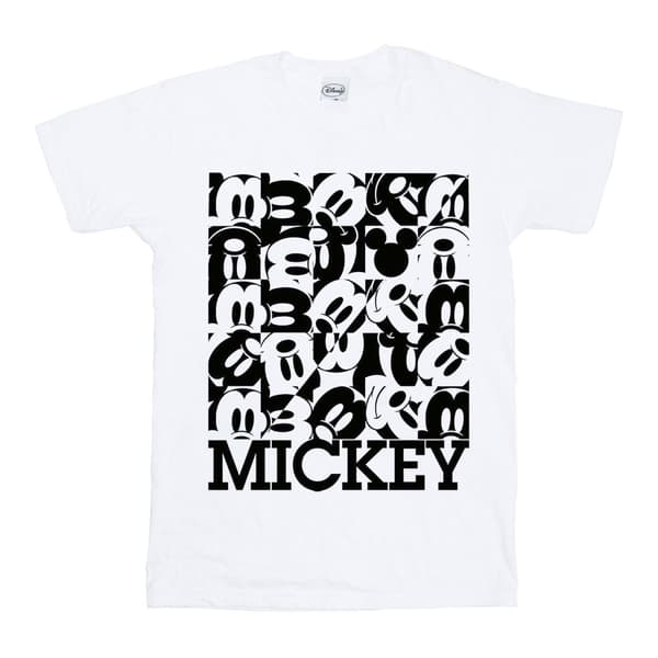 Disney Musse Pigg T-shirt i bomull med rutnät för flickor