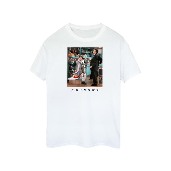 Friends Womens/Ladies Joey Lunges Cotton Boyfriend T-Shirt