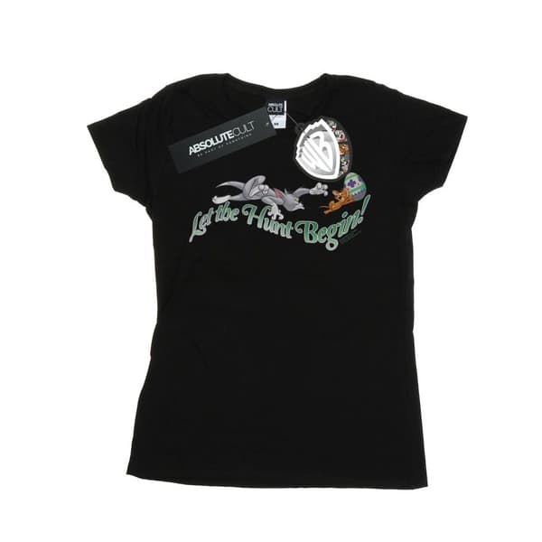 Tom And Jerry Womens/Ladies Let The Hunt Begin Cotton T-Shirt