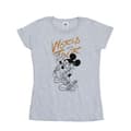 Miniatyrbild 1 av 4: Disney Dam/Tjej Musse Pigg World Tour Line T-shirt i bomull
