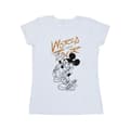 Miniatyrbild 1 av 4: Disney Dam/Tjej Musse Pigg World Tour Line T-shirt i bomull