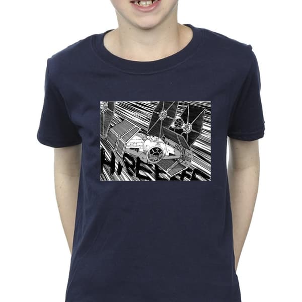 Star Wars Anime Plane - T-shirt för pojkar