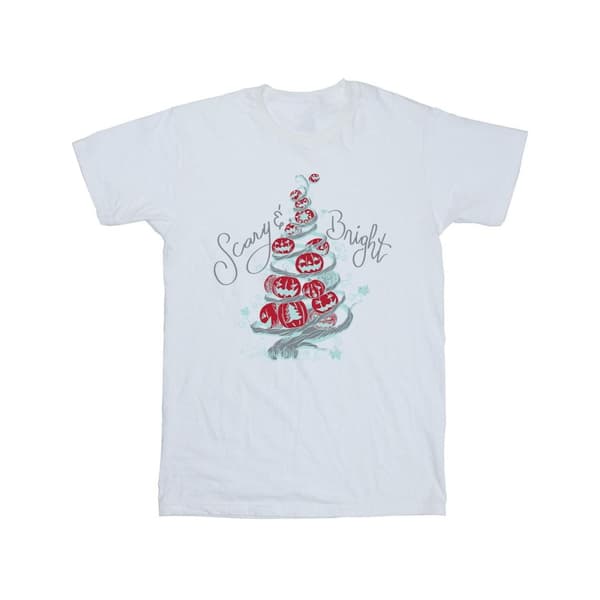 Disney Girls The Nightmare Before Christmas Scary & Bright Cotton T-Shirt