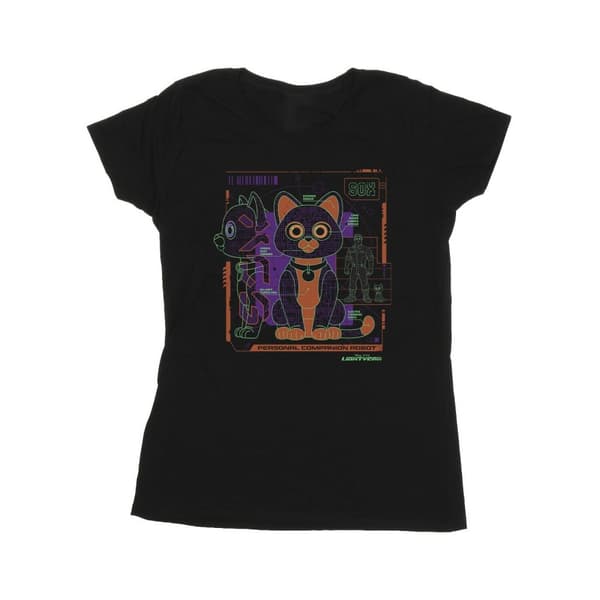 Disney Dam/Tjej - Lightyear Sox - T-shirt i teknisk bomull